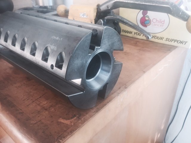 Machined hob modification project